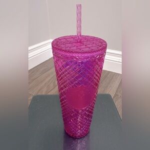 BNWT Starbucks 2023 Lavender Jeweled Venti Cold Cup Tumbler
